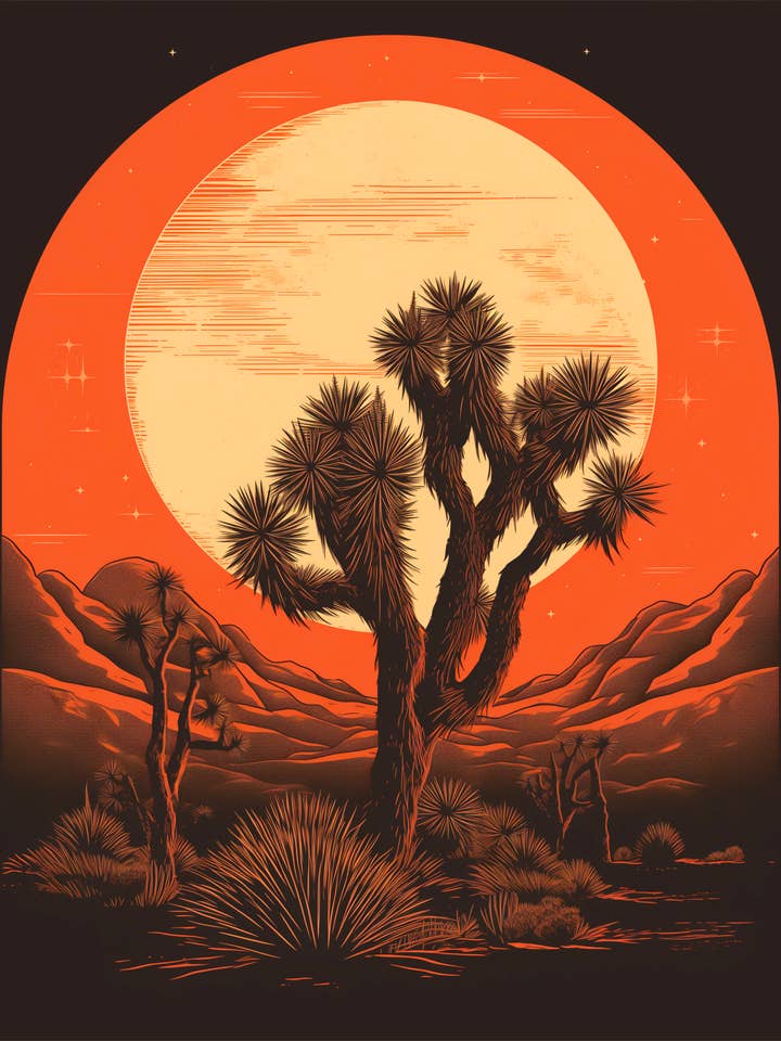 L'abbraccio di una notte a Joshua Tree per la vendita all'ingrosso da parte di Walker Noble Studios