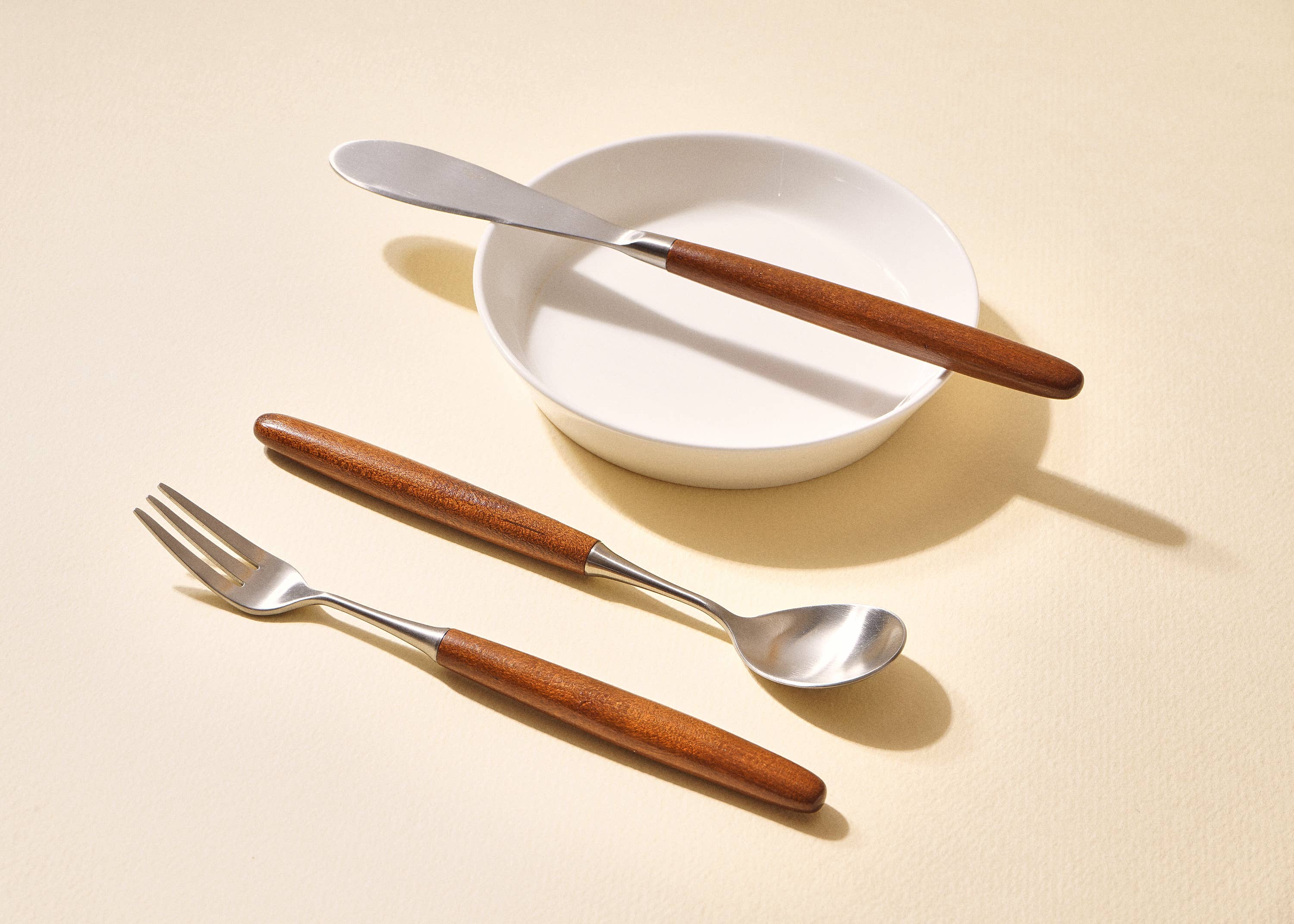 Korea Table - Wholesale Assorted Cutlery Set - Honey Maple Cutlery11