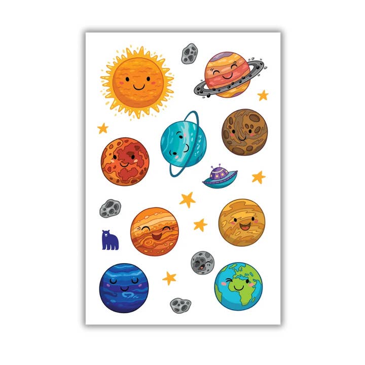 Planet Pals pour la vente par Four Bears Sticker Club