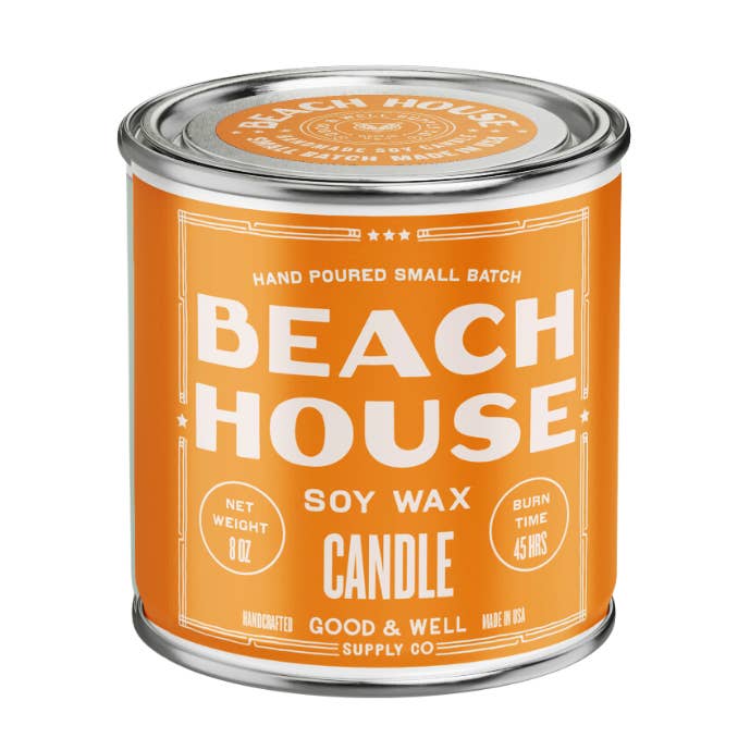 Beach House Soy Candle - Happy Place Collection for wholesale by Good & Well Supply Co.