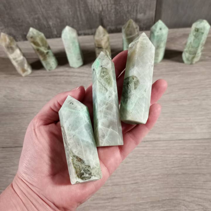 Keystone Crystals - Wholesale Spiritual Stone/Crystal - Gemstone Obelisks 3–4 oz | Wholesale Crystal Tower Gift Shop