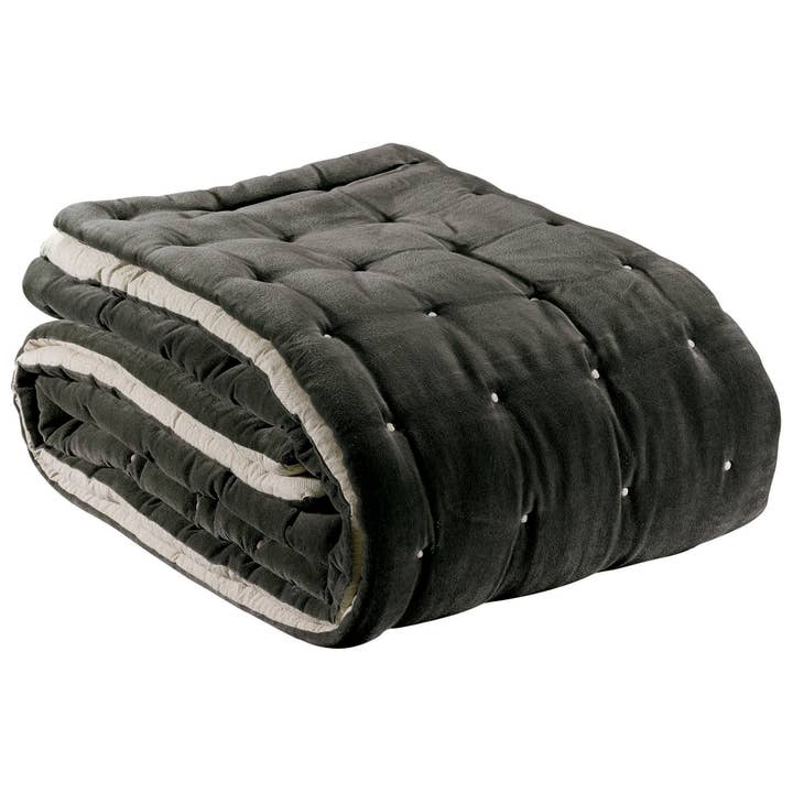 Uni Elise Plaid 240 x 260 cm voor wholesale door Maison Vivaraise & La Cerise sur le Gâteau