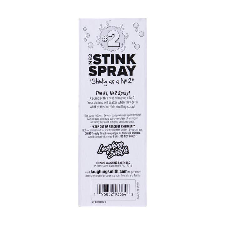 Smith Brands - Wholesale Prank/Gag Gift - No 2 Stink Spray: Fart Spray For Fun Prnks4