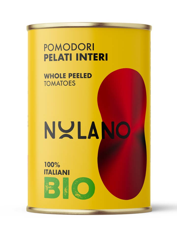 100% Italian BIO whole peeled tomatoes for wholesale by Nolano
