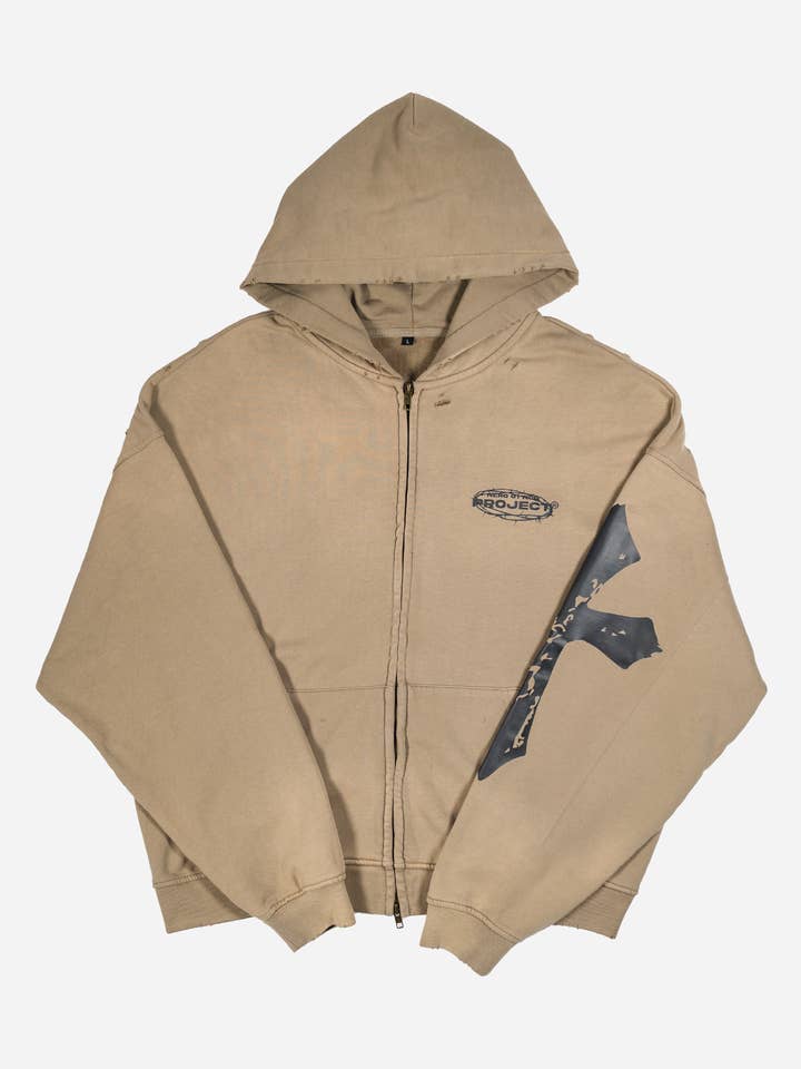 Pentecostes Casaco com Capuz e Fecho por atacado de Nero Ottico