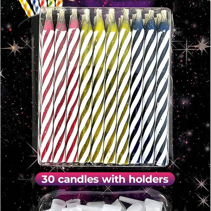 Magic Relighting Candles - (30 pk) - Trick Happy Birthday Party Decorations for Cakes for wholesale by Smith Brands