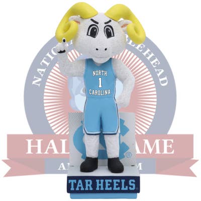 Rameses North Carolina Tar Heels Maskottchen Wackelkopf (Vorverkauf) für den Großhandel von National Bobblehead Hall of Fame and Museum