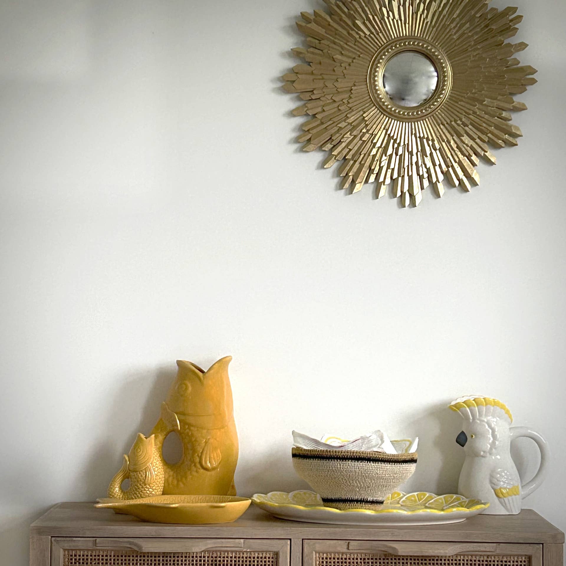 Opjet Paris - Wholesale Wall Mirror - Golden Sun Mirror gm D42.7cm4