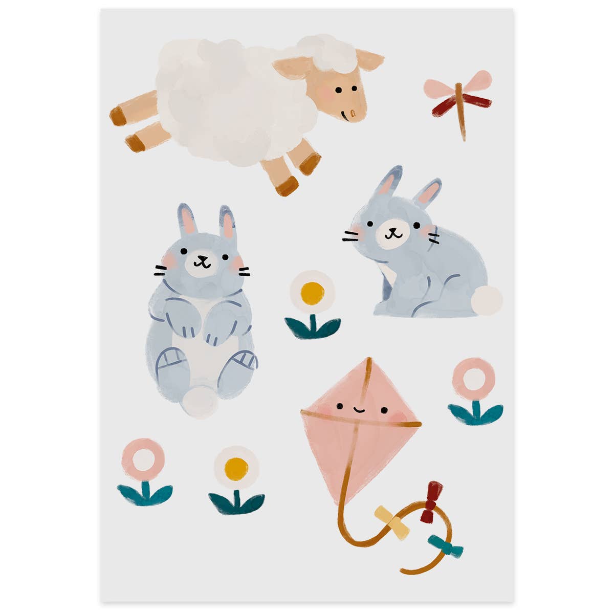 nuukk GmbH - Wholesale Sublimatie-transfer - Strijkfoto's - lentedieren1