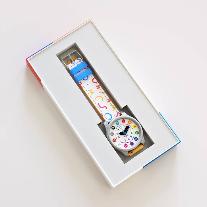 Twistiti - Vente Montre – enfant - Montre Twistiti Number - Bracelet Outline - enfants de 6 ans et plus