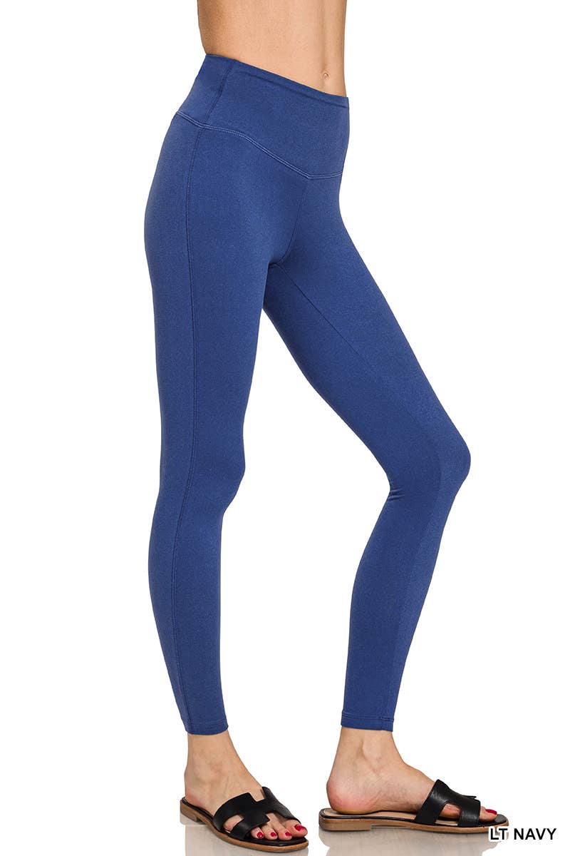 42POPS - Wholesale Athletic/Lounge Leggings - Women's - ",,..._ Waistband Full Length Leggings16