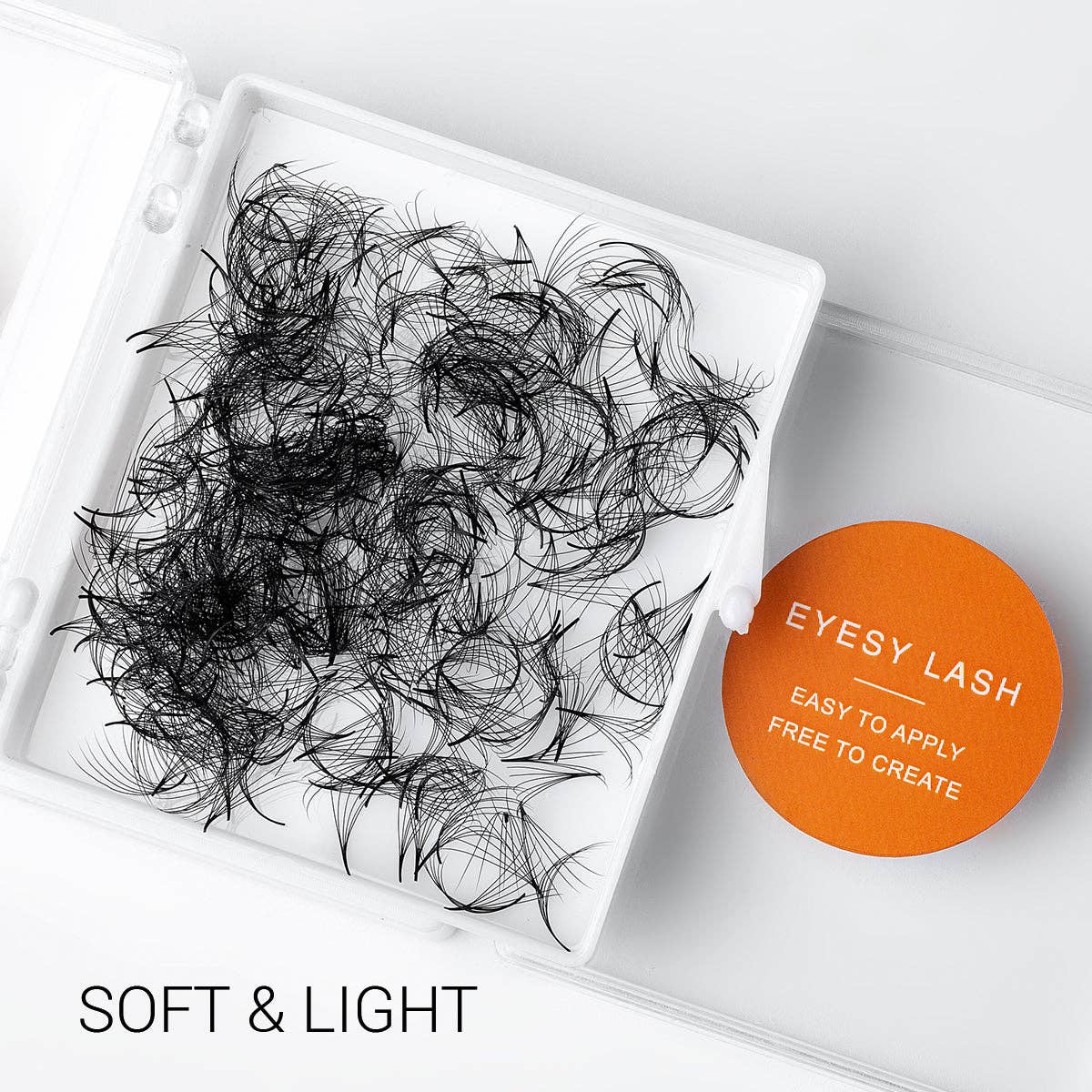 Eyesy Lash - Vendita all'ingrosso Ciglia finte - Ventilatori prefabbricati 6D | ¢1,35 /ventola | 0,07 .05 | 1000 ventole fatte a mano3