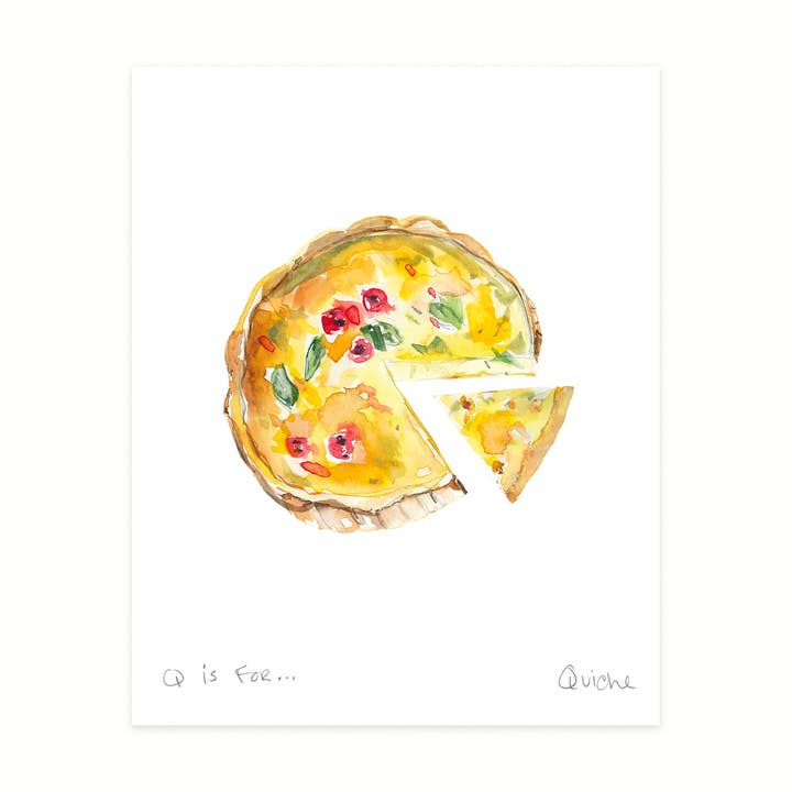 Margaret Joy - Wholesale Art Print - Quiche1