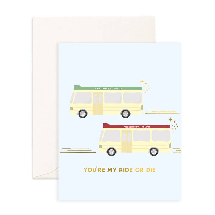 Ride or Die - Carte de vœux pour la vente par Sparkles And Joy