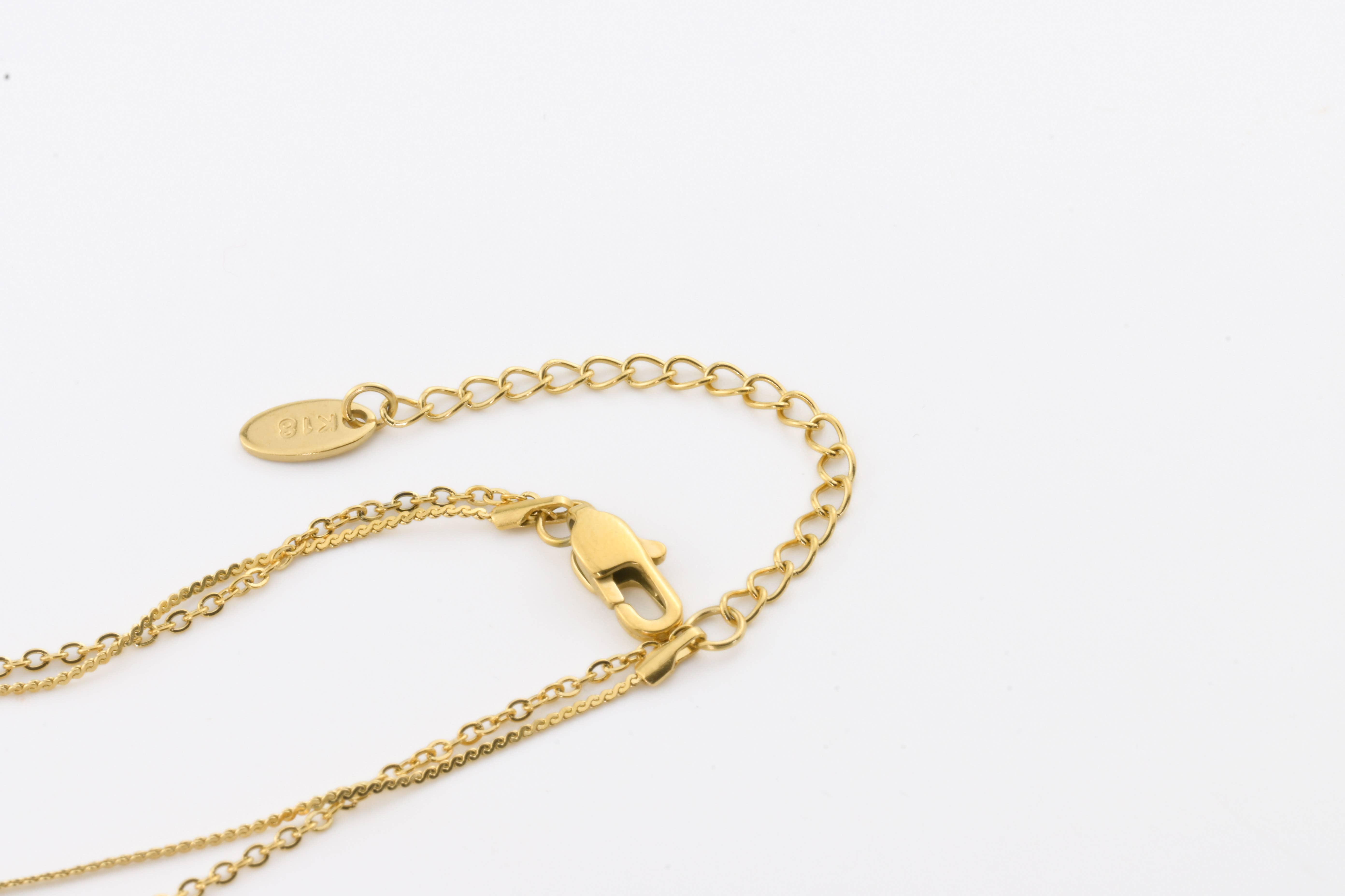 Blueyejewelry - Wholesale Anklet - Dainty CZ Anklet - 18k Gold Diamond Ankle Bracelet - 10