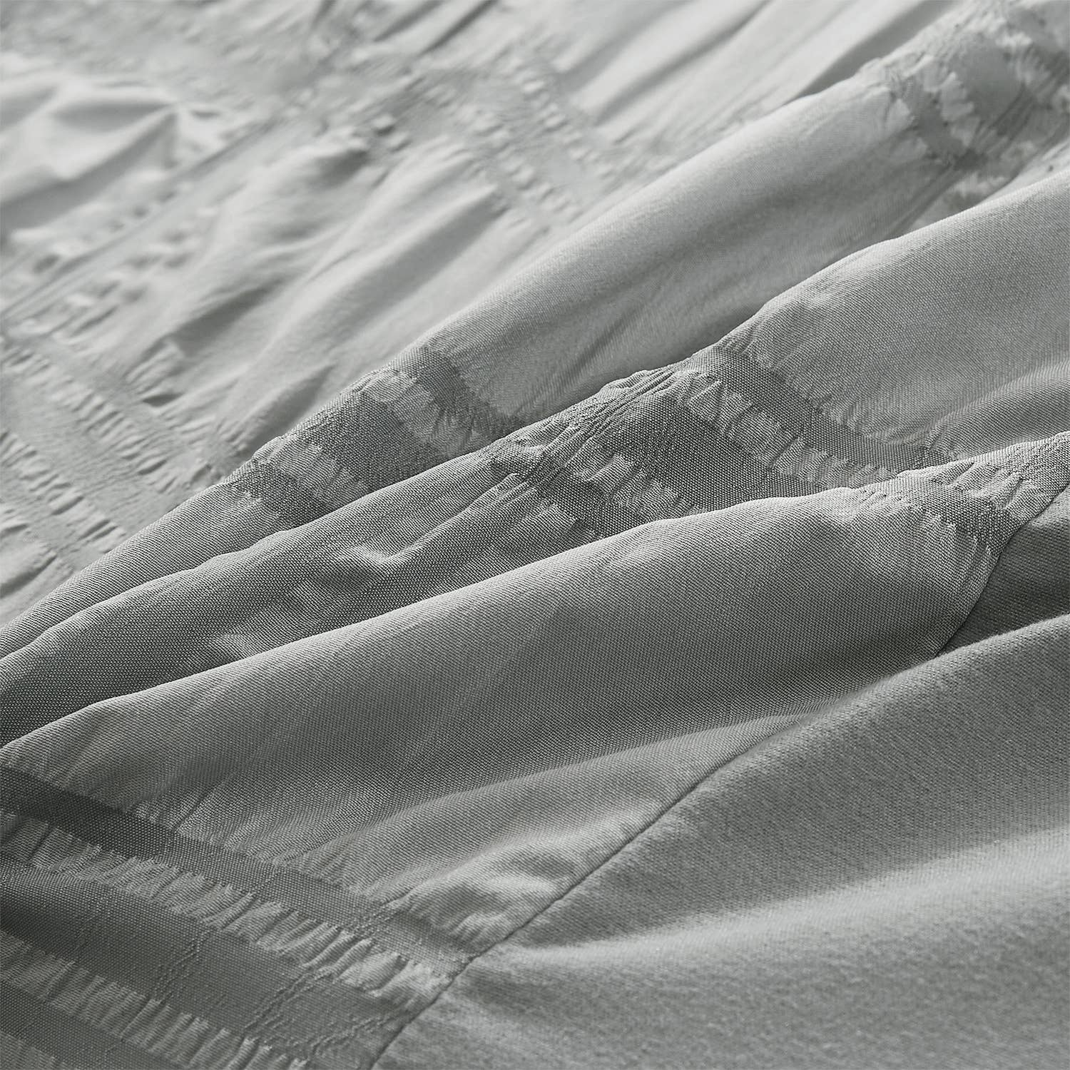 JML - Vendita all'ingrosso Set di lenzuola - Set copripiumino 7 pezzi con piumone e accessori (grigio)5