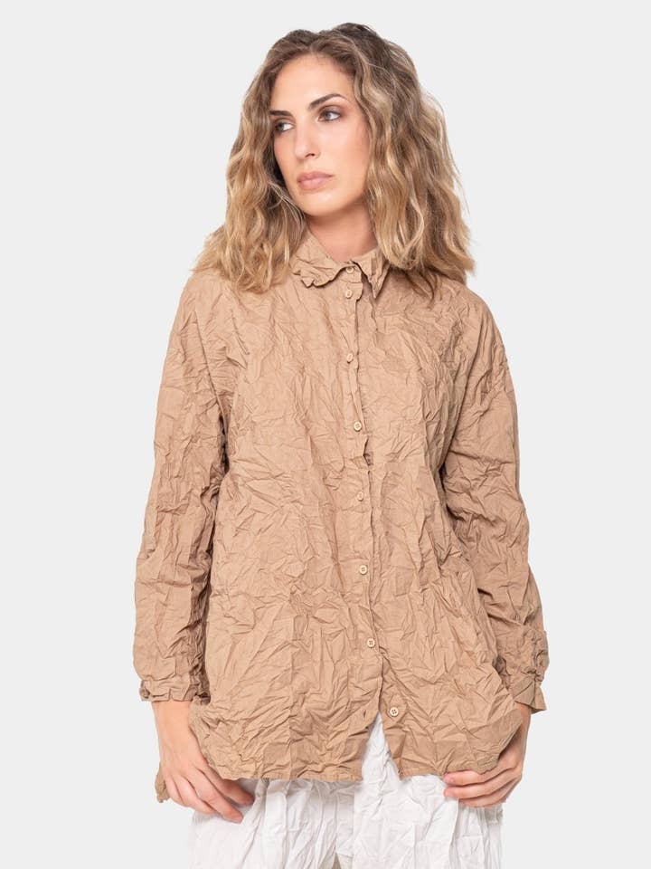 Swingshirt met knoopsluiting voor wholesale door Baci & Amici Fashion - US Continental