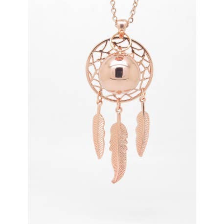 Bm PINK GOLD SMOOTH DIAPER PREGNANCY BOLA CATCHES RÊVE F for wholesale by F de Bm créations