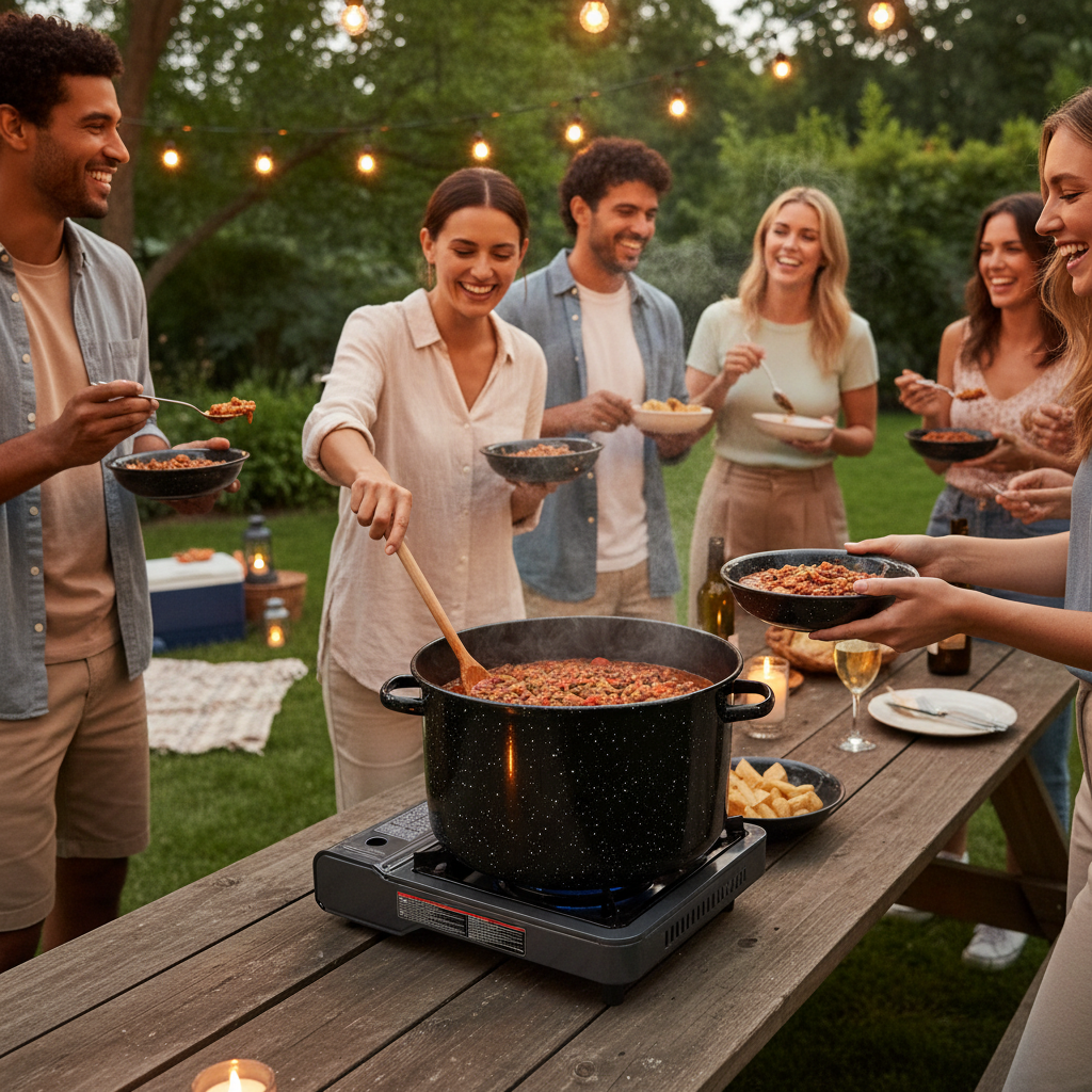 Kadra Kitchenware – wholesale Cooking pot – Millvado - Granite Stock Pot With Lid, 12 Qt2