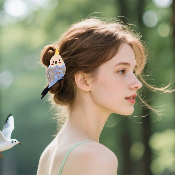 Clipe de Tubarão Pássaro Fofo por atacado de Ekartini