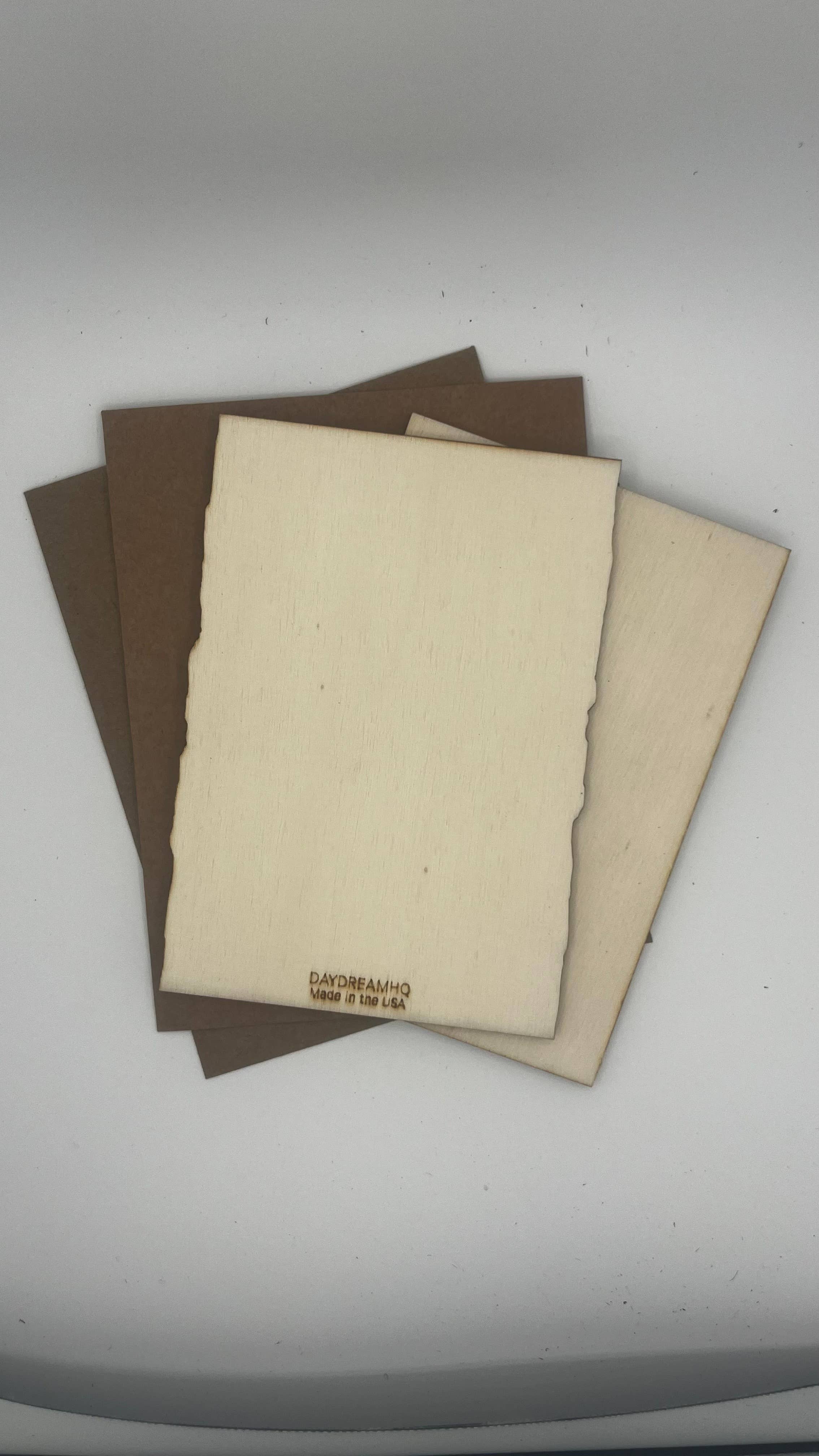 DaydreamHQ - Vente Cartes d'anniversaire - Cartes d'anniversaire - Paresseux - 5 cartes de vœux + enveloppes4