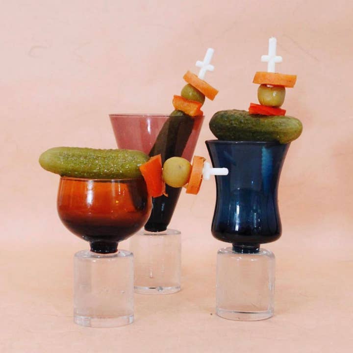 Wholesome Good - Wholesale Pickled Vegetables - Sable & Rosenfeld Tipsy Cocktail Stirrers - Garlic & Dill3