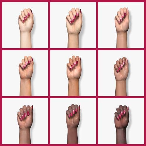 Kasa Style - Wholesale Nail Polish - essie Nail Polish, Expressie Quick-Dry Nail Color, Vegan, Word On The Street, Red, Spray It To Say It, 0.33 fl oz3