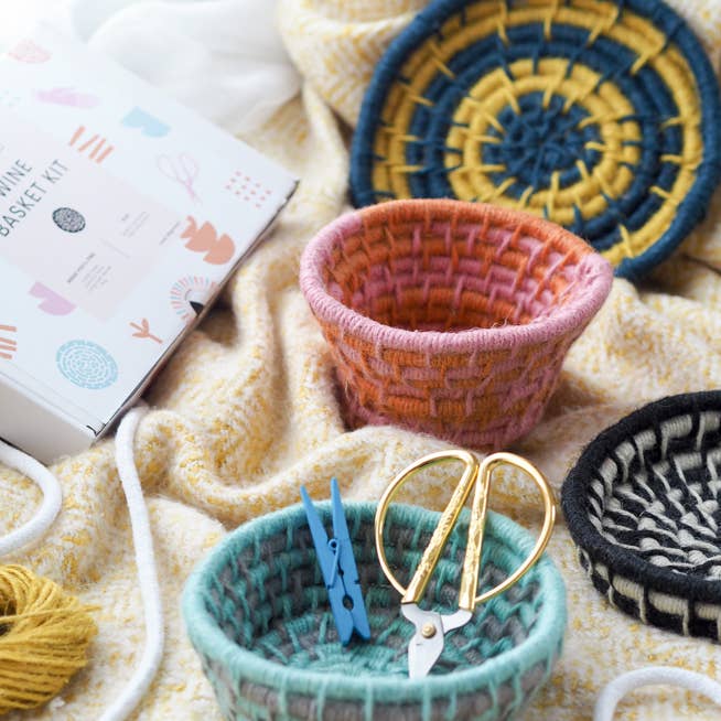 Twine Basket Kit for wholesale by La Basketry