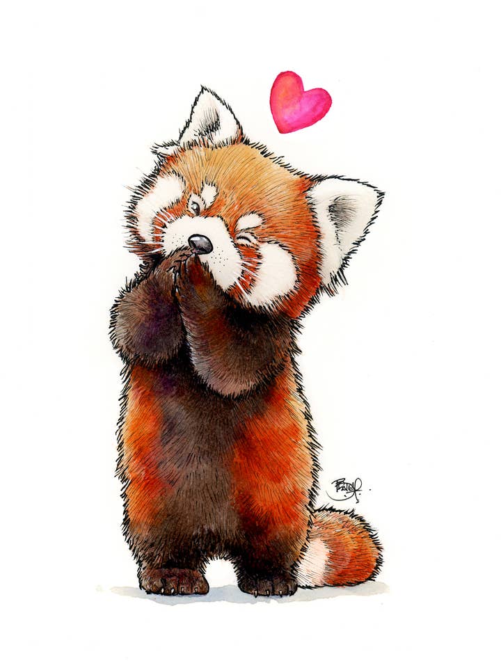 Muah #412 - vertical for wholesale by Shawn Braley Illustration