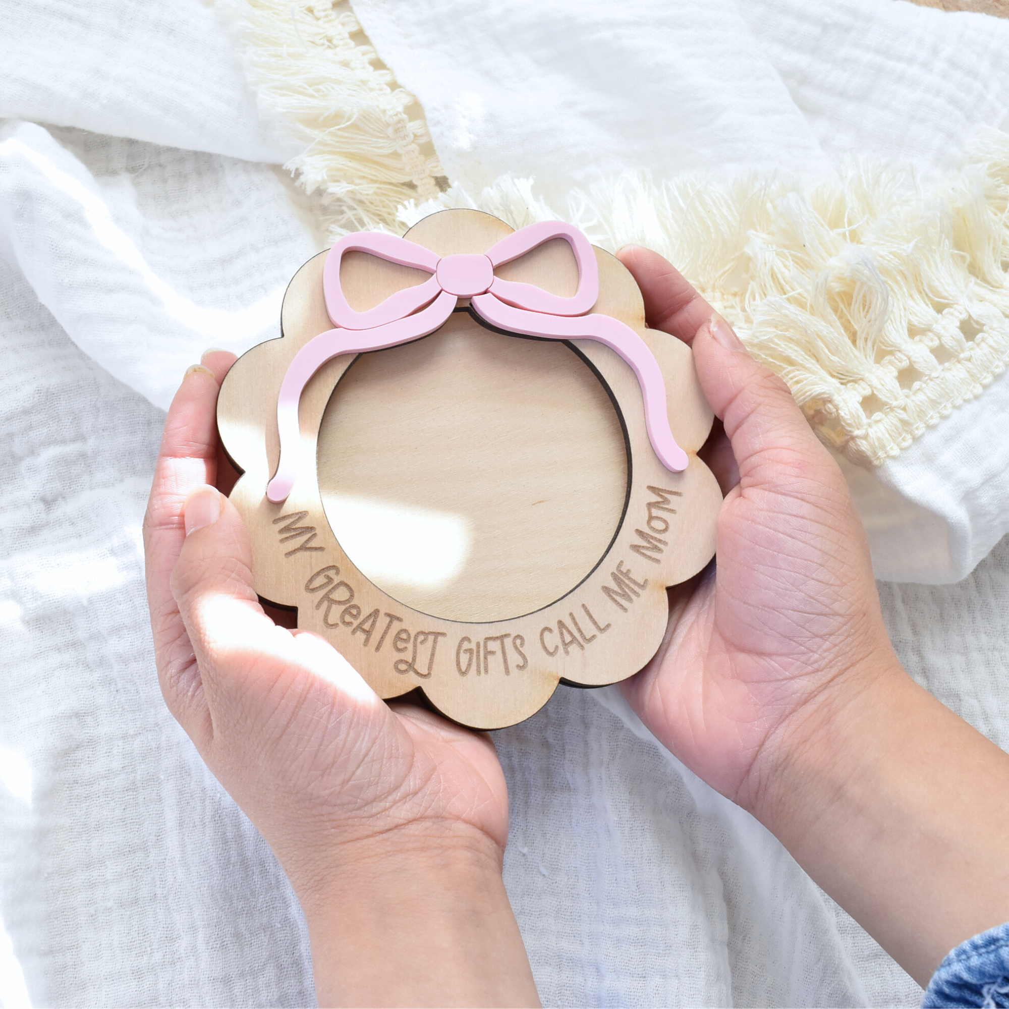 Etchedoccasions – wholesale Picture frame – Fridge magnet mother's day gift frame for mom1