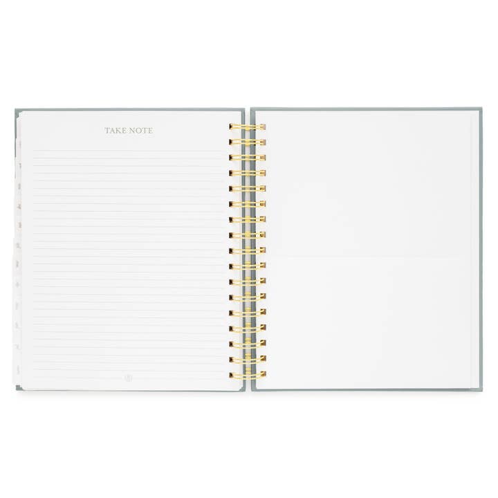 Sugar Paper - Wholesale Planner - 2025-2026 Dusty Blue Signature Spiral Academic Planner9