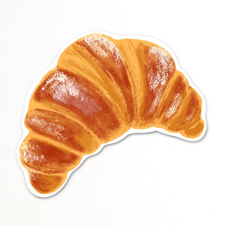 C'est Bon Croissant Sticker for wholesale by inkpaperfable