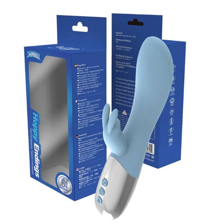 Hoppy Endings Rabbit Massager for wholesale by Our Erotic Journey