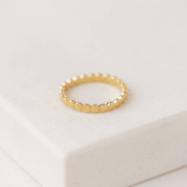 Bague Cléo en Or | Bague Empilable | Alliances en Or pour la vente par Lover's Tempo Jewelry