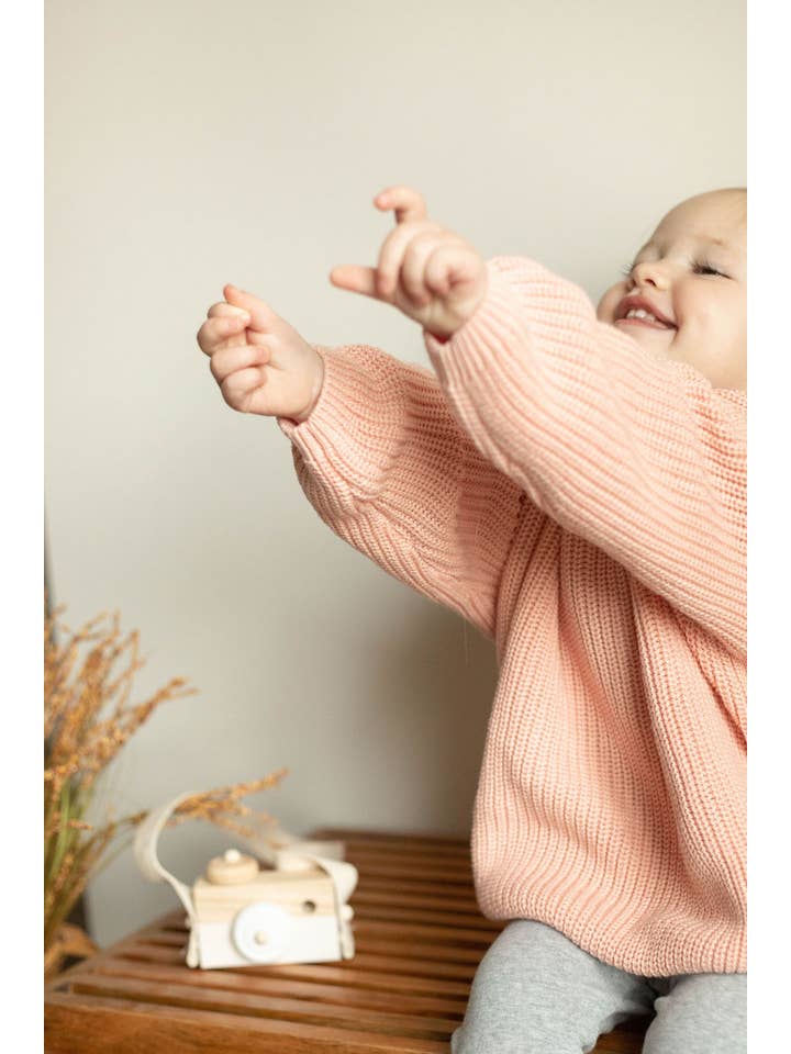 Little Organic Co – wholesale Tröja - Barn – Bebiströja Ekologisk stickad barn-/barnkläder i oversize8