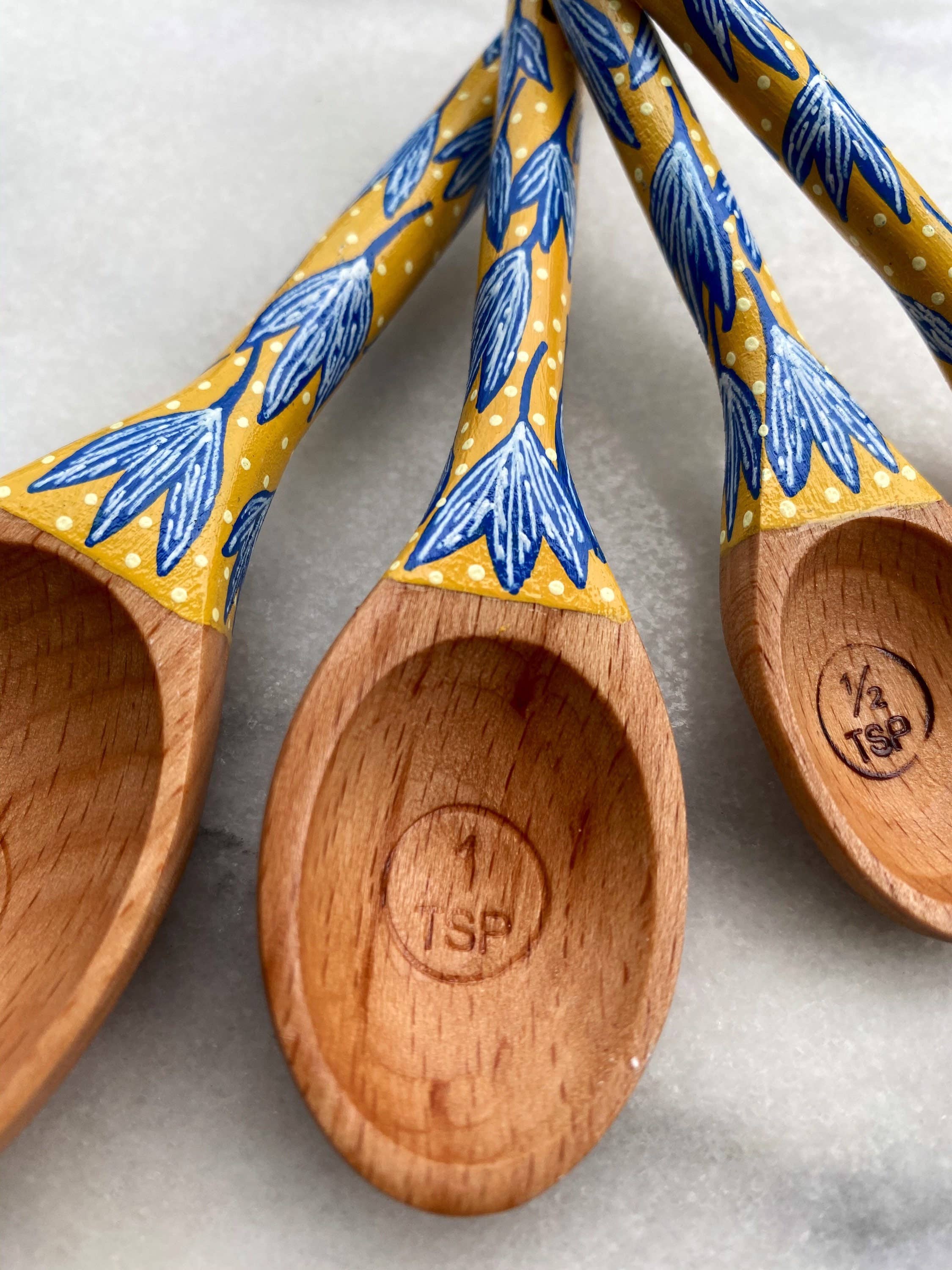 Oh The Places We Go Shop – wholesale Measuring spoon – Flora Baking Spoons - Measuring Spoons - Baking Lover1