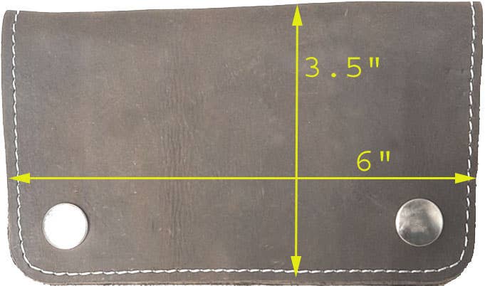 IGI CANADA - Wholesale Wallet - Unisex - Cowhide Bikers' / Truckers' Wallet ( Medium ) - 4635-NV9