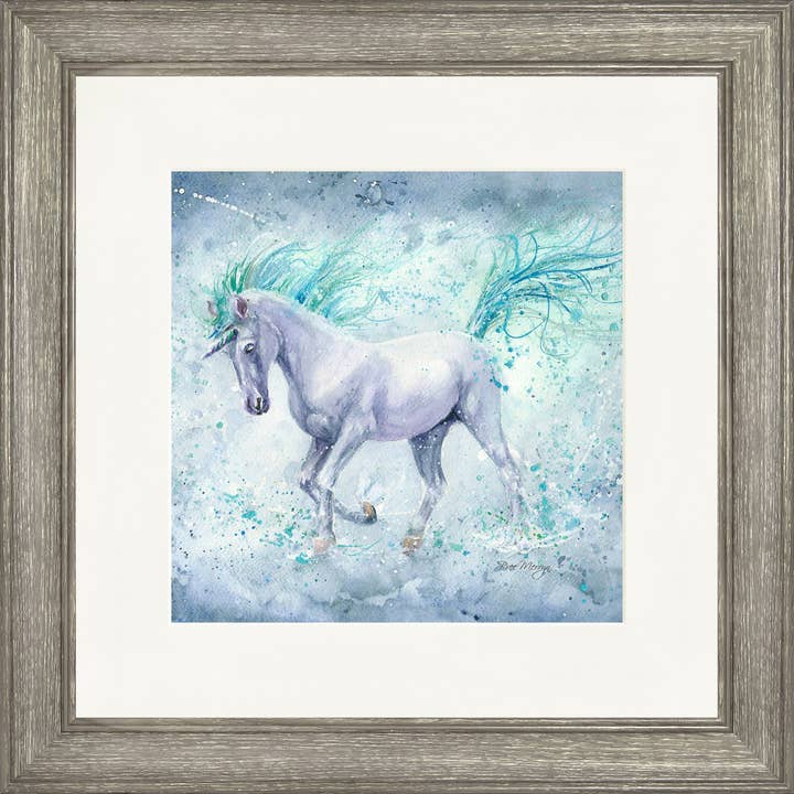 Bree Merryn Art Ltd - Wholesale Kunstprint - Silvermist vierkante ingelijste afdruk (13" of 19")5