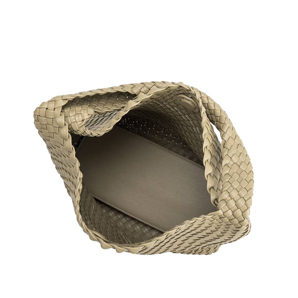 Melie Bianco - Wholesale Shoulder Bag - Women's - Johanna Moss Large Recycled Vegan Shoulder Bag3