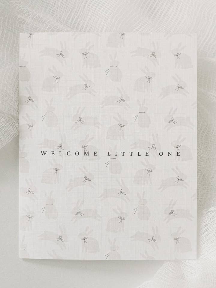 Christliche Babykarte | Hasenmotiv | Segen für das Baby für den Großhandel von TheGoodStop