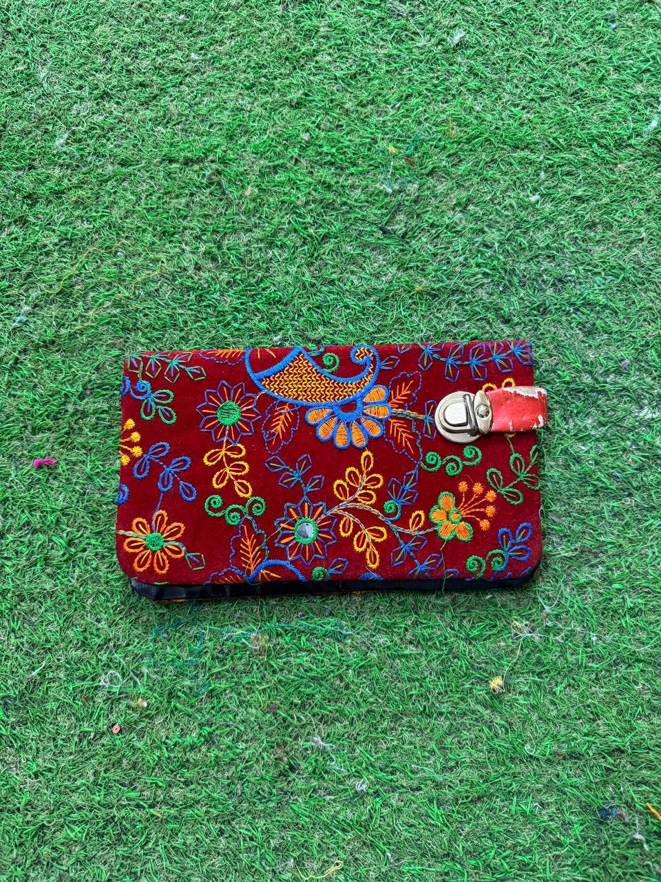 GYPSY STUDIO – Engroshandel Skuldertaske – til kvinder – Rad Farve Spejl Arbejde Lynlås Festtaske Kvinders Tasker0