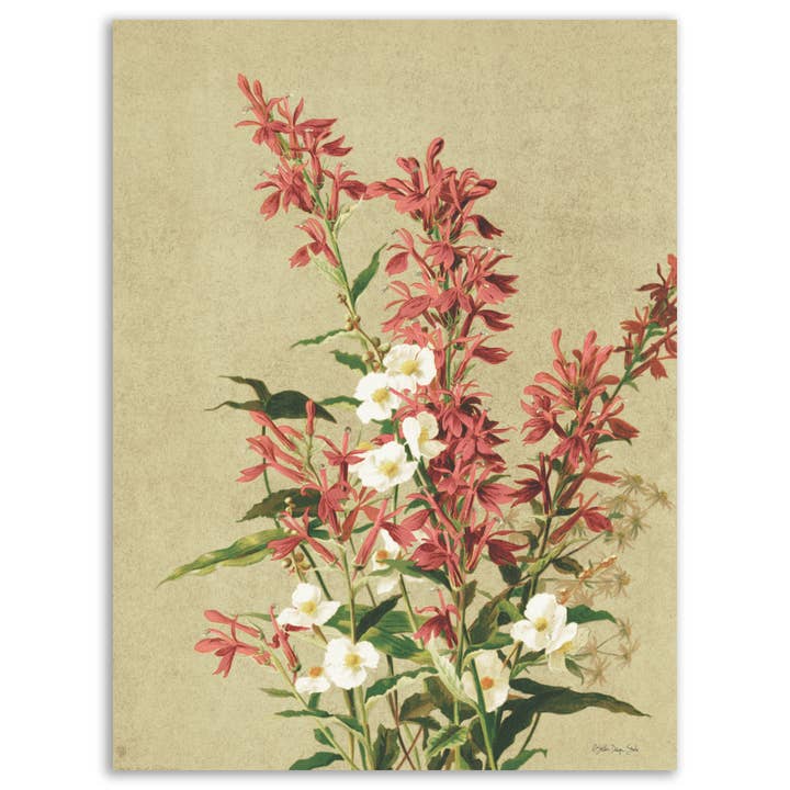 Meadow Flowers II Gallery-Wrapped Canvas Wall Art for wholesale by Courtside Market