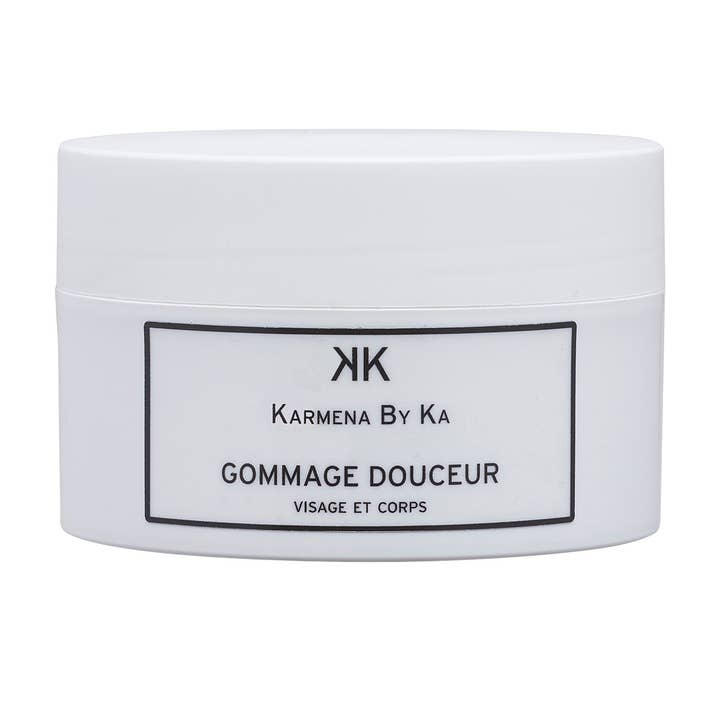 Exfoliante facial y corporal suave con aceite de moringa y manteca de karité para venta al por mayor de SLT Cosmétiques