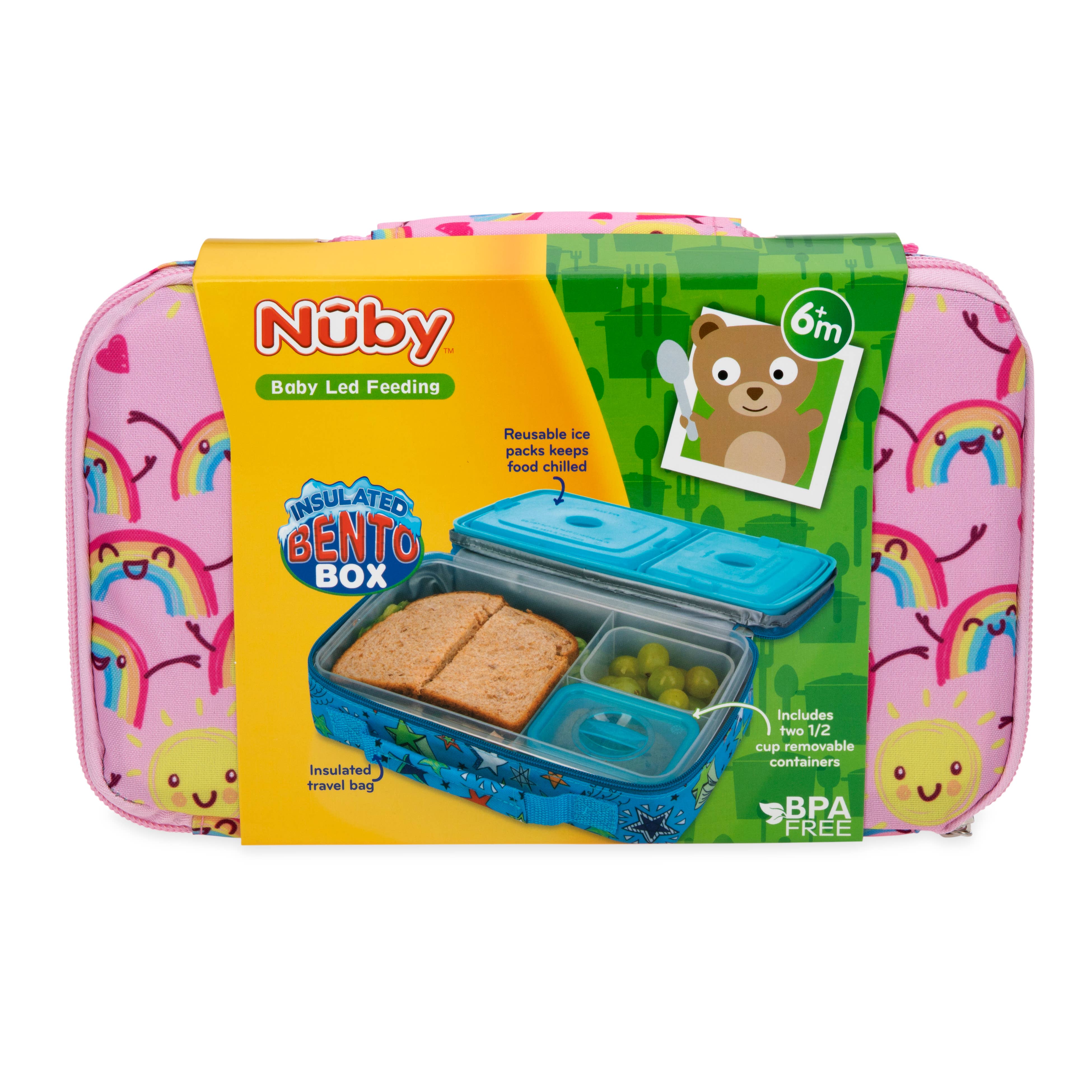 Nuby - Wholesale Lunch Bag/Box - Kids - Insulated Bento Lunch Box19