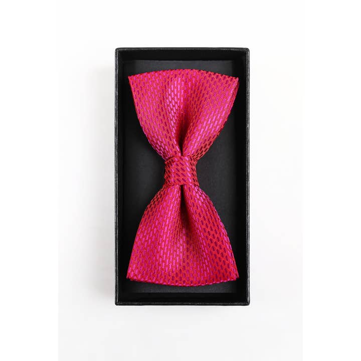Bow tie & pocket handkerchief - Pink for wholesale by Yves Enzo