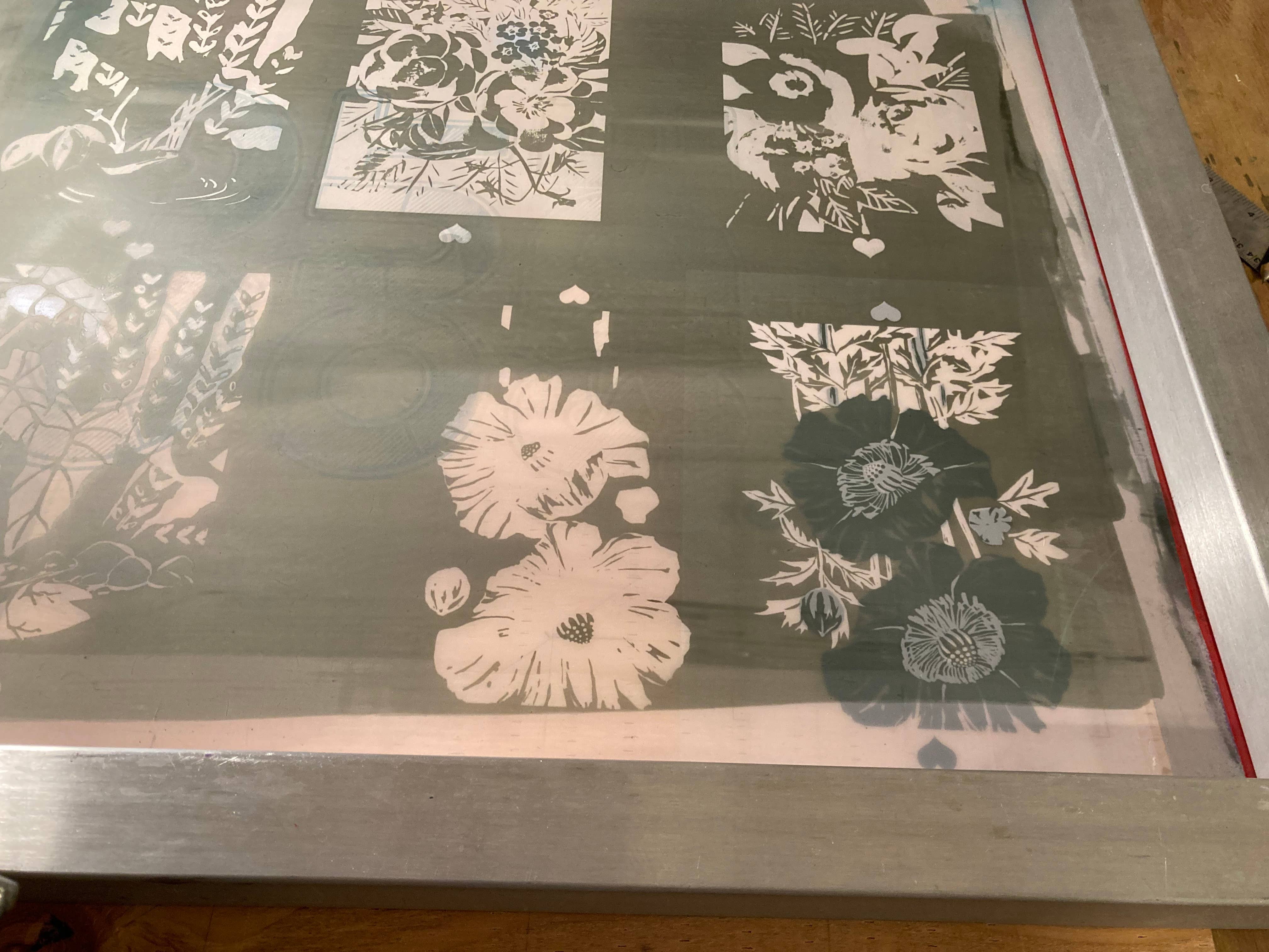 Kathie Studio – wholesale Vardagliga hälsningskort – Tulip Design Silkscreen gratulationskort på handgjort papper6