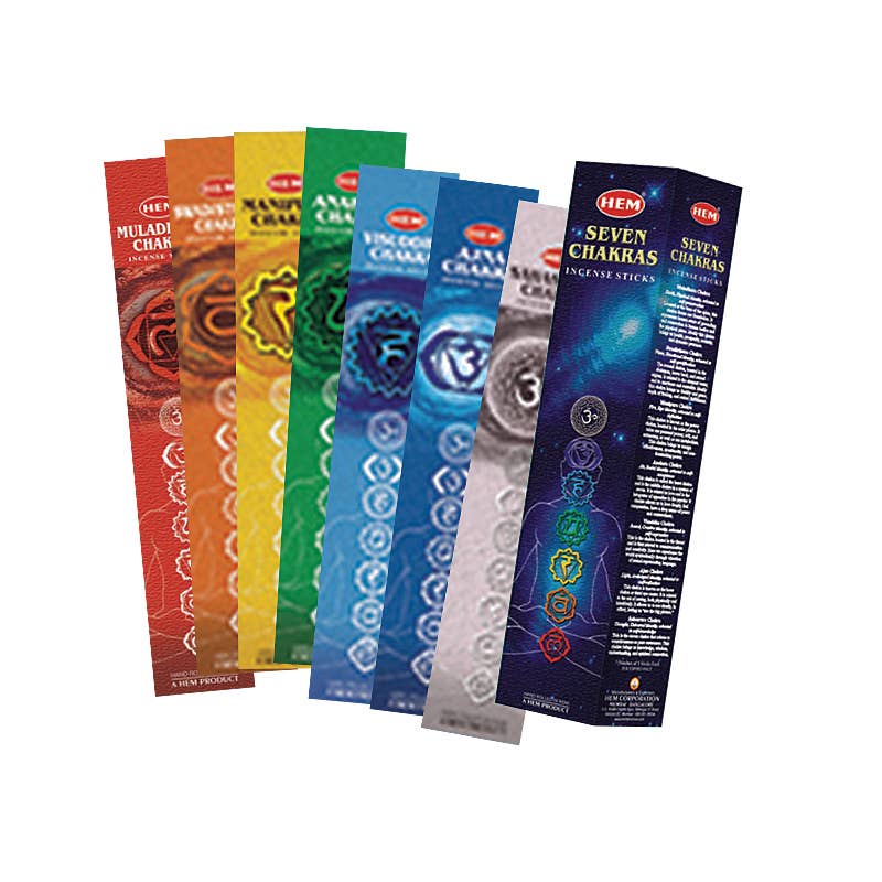 Benjamin International - Wholesale Incense - Seven Chakras Gift Set0