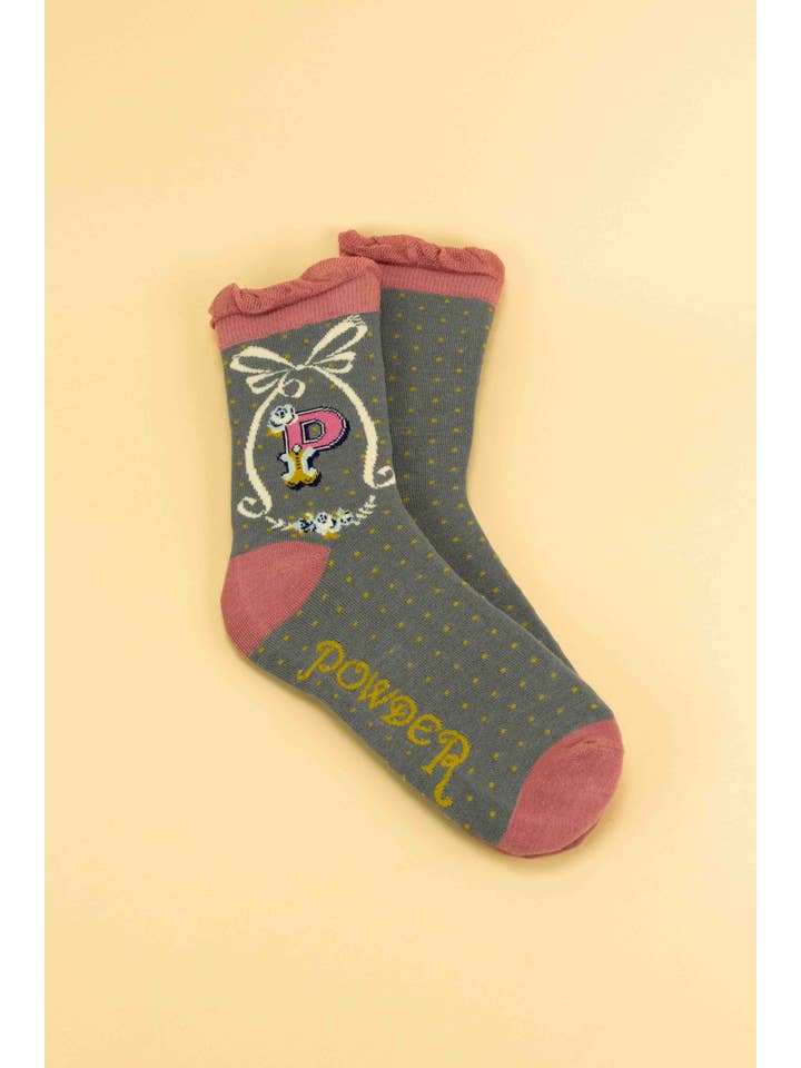 Powder Design - Europe - Wholesale Socks - Women's - Letter Ankle Socks48