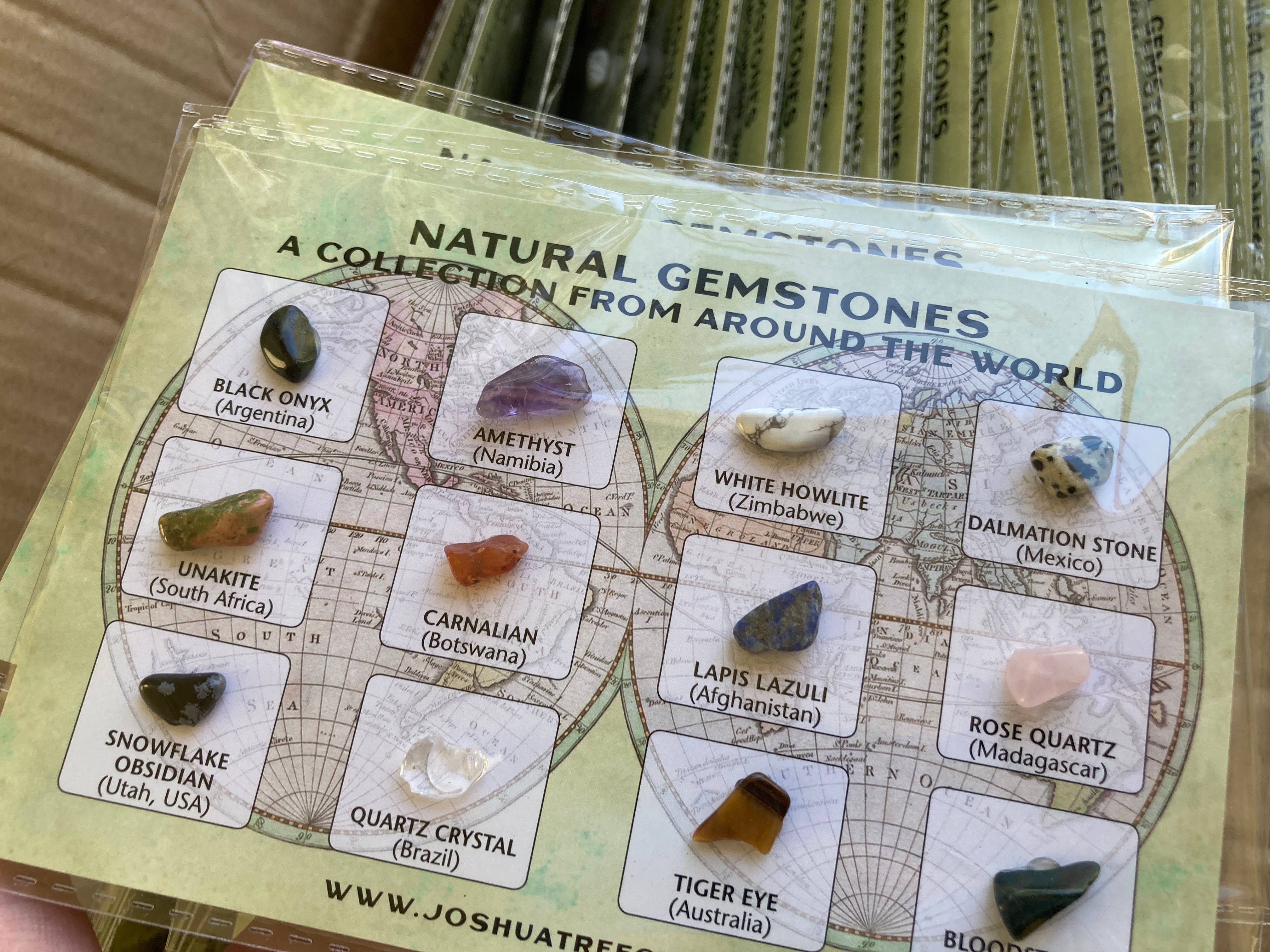 Joshua Tree Gems – wholesale Andlig sten/kristall – Naturlig ädelsten rock samling kort2