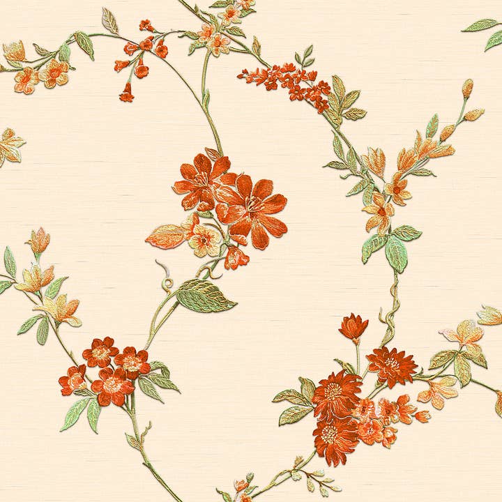 Papier peint tapisserie Sentier de fleurs pour la vente par Veer Decor